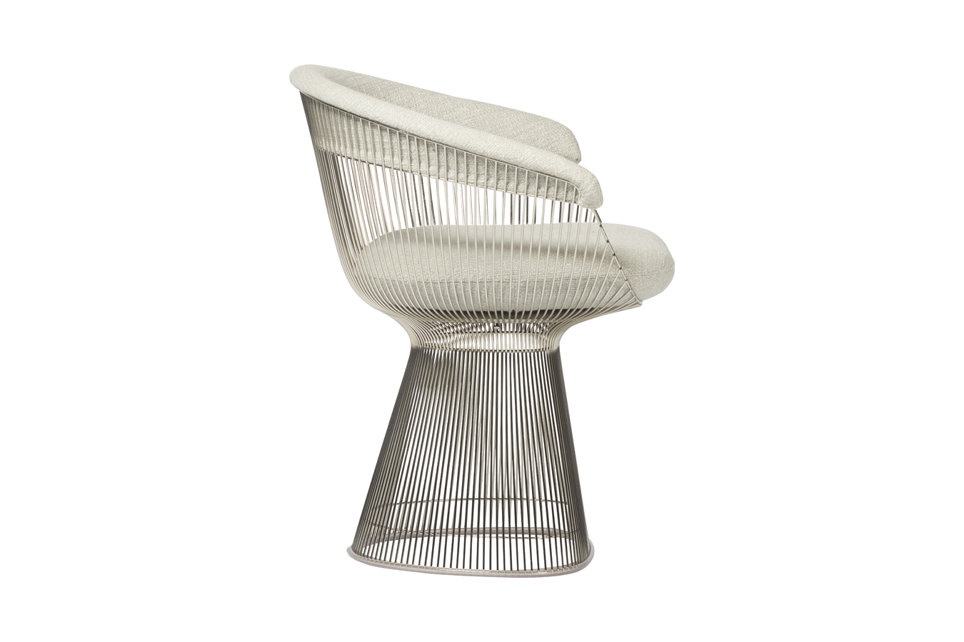 Illustration 3 du produit Fauteuil Platner Beige