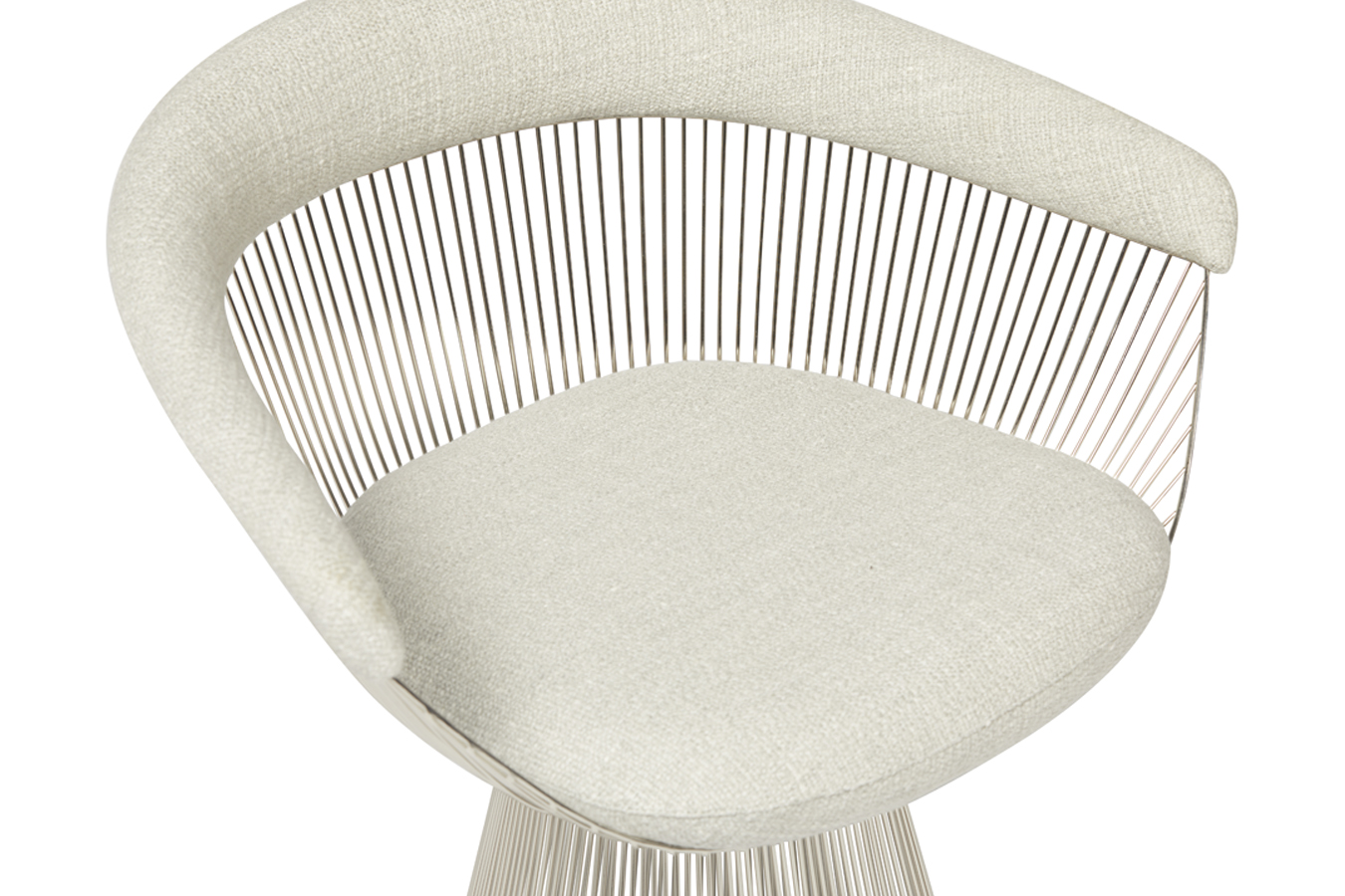 Illustration 4 du produit Fauteuil Platner Beige