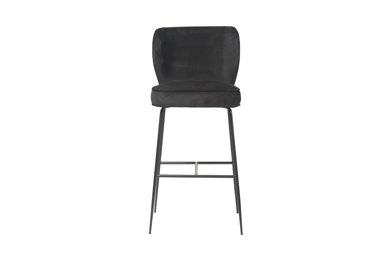 Illustration 1 du produit Tabouret Wayne Noir Pied Noir