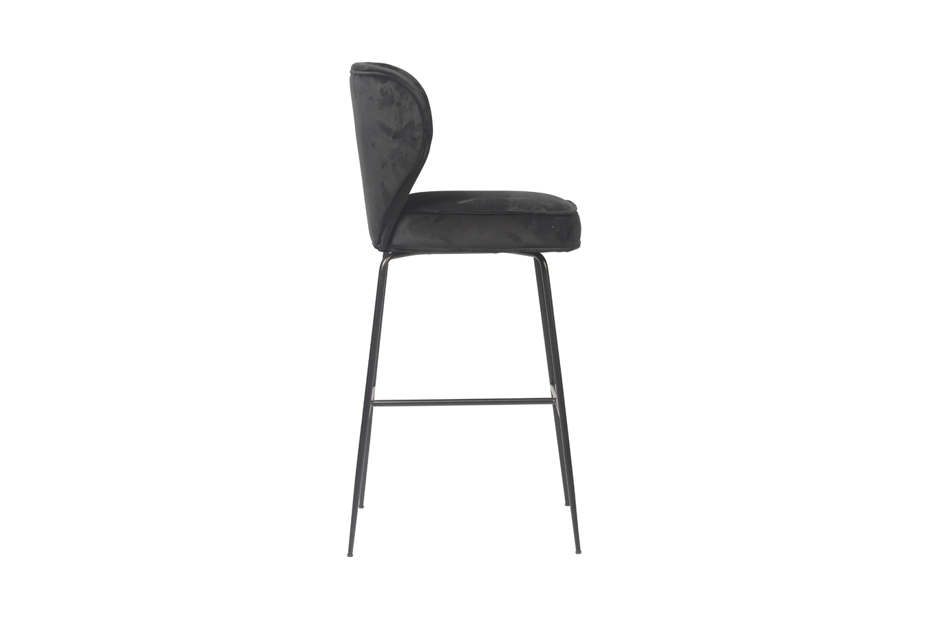 Illustration 3 du produit Tabouret Wayne Noir Pied Noir