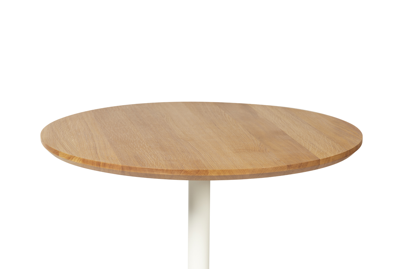 Illustration 2 du produit Marielle High Table Oak Round White Foot