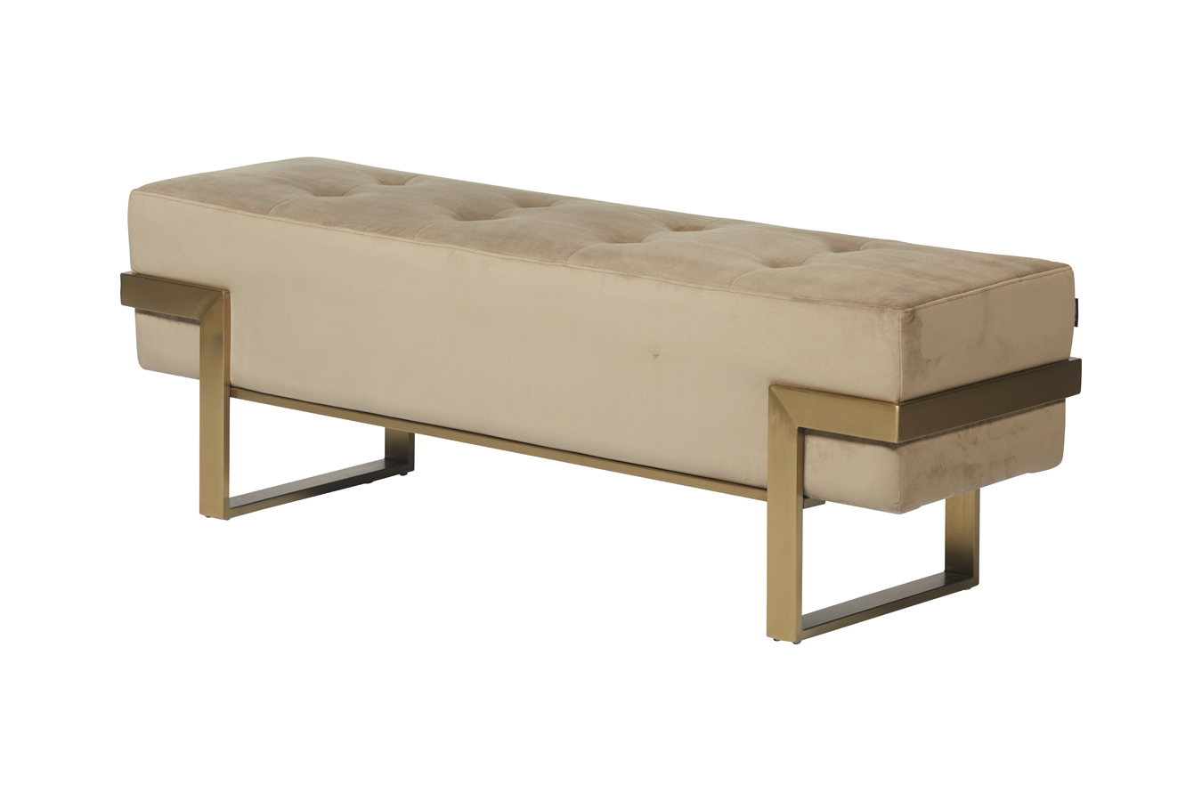 Illustration 2 du produit Cisco velvet taupe bench