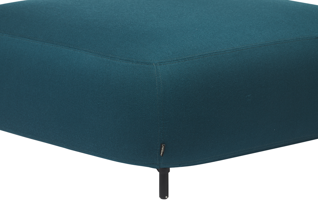 Illustration 3 du produit Buddy Peacock Blue M Ottoman