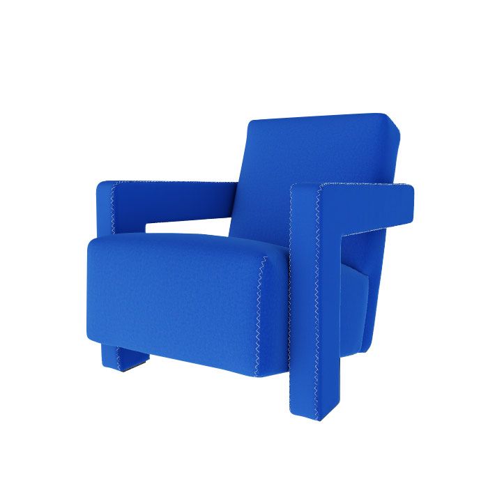 Illustration 1 du produit Fauteuil Utrecht Bleu Cobalt