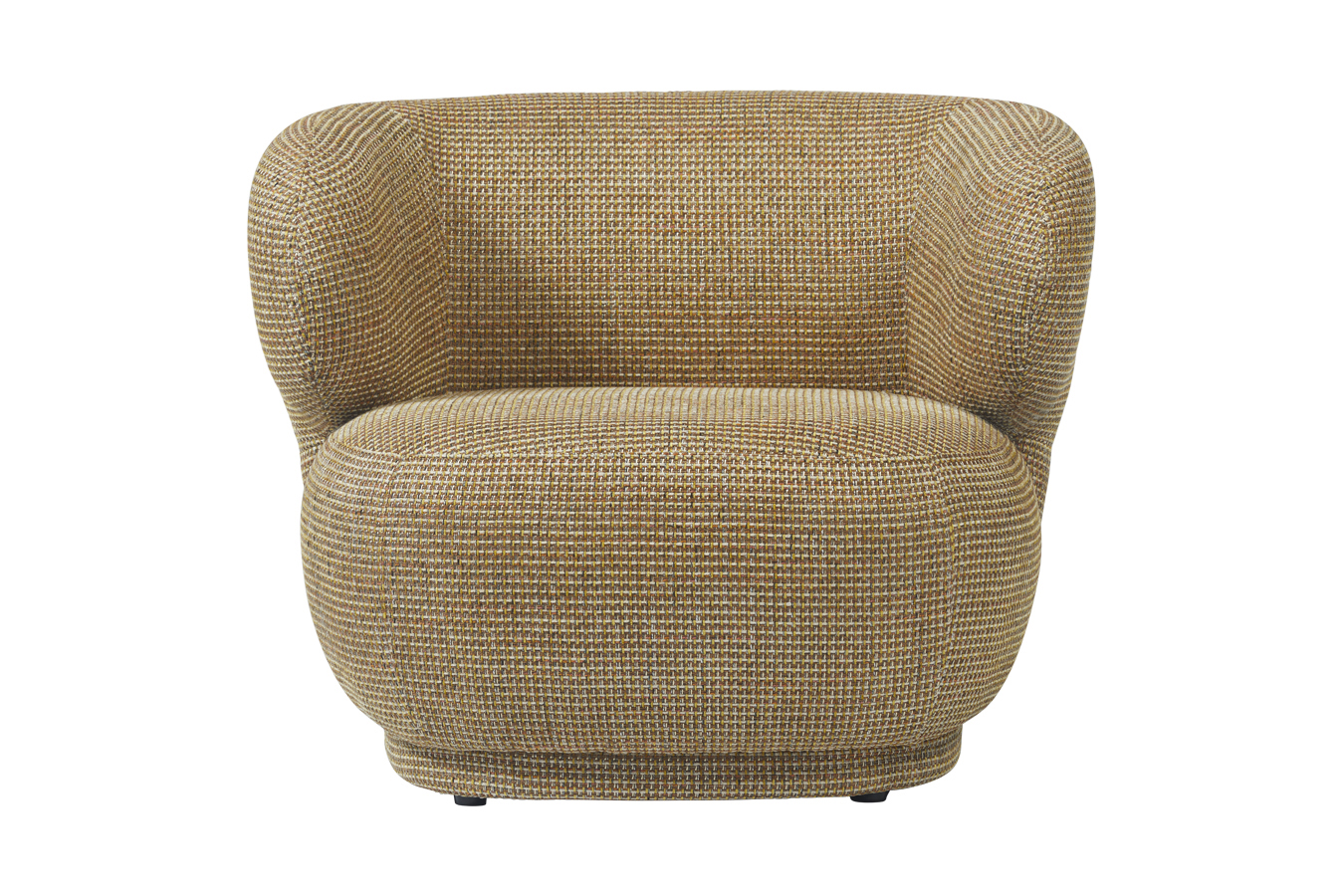 Illustration 1 du produit Fauteuil Giulia Tweed Jaune