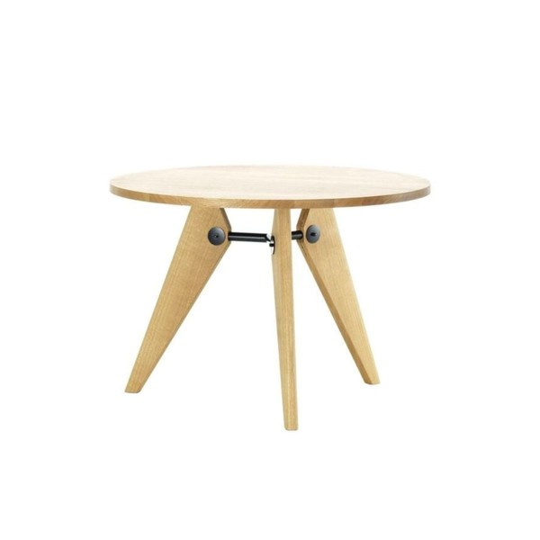 Product illustration Jean Prouvé Pedestal Table D.90