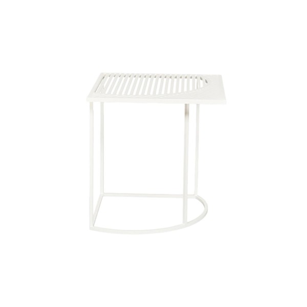 Product illustration Iso Square Sofa End Table White