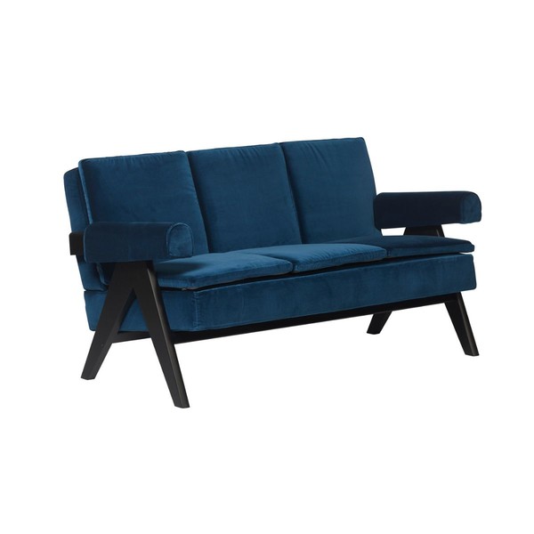 Product illustration Capitol Complex Sofa Velvet Blue Indigo